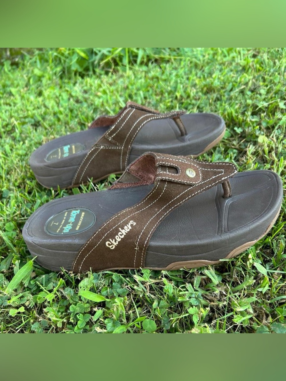 Y2K Skechers Tone Ups Sandals